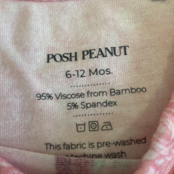 Posh Peanut Claudine Peplum Bummie Set - 6-12m - Picture 2 of 5